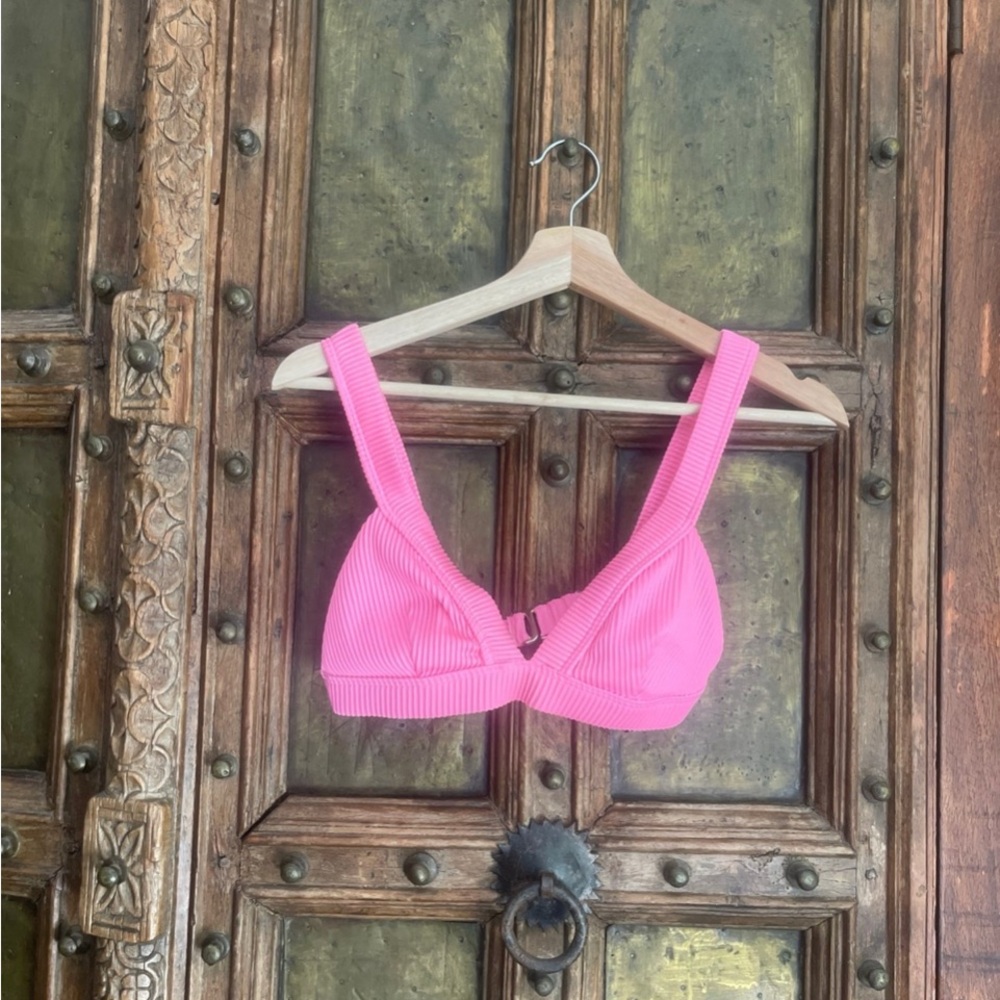 Hollister Bright Pink Bikini Top